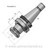 Frézovací trn pro fr. hlavy SK50x40-70 ČSN220432